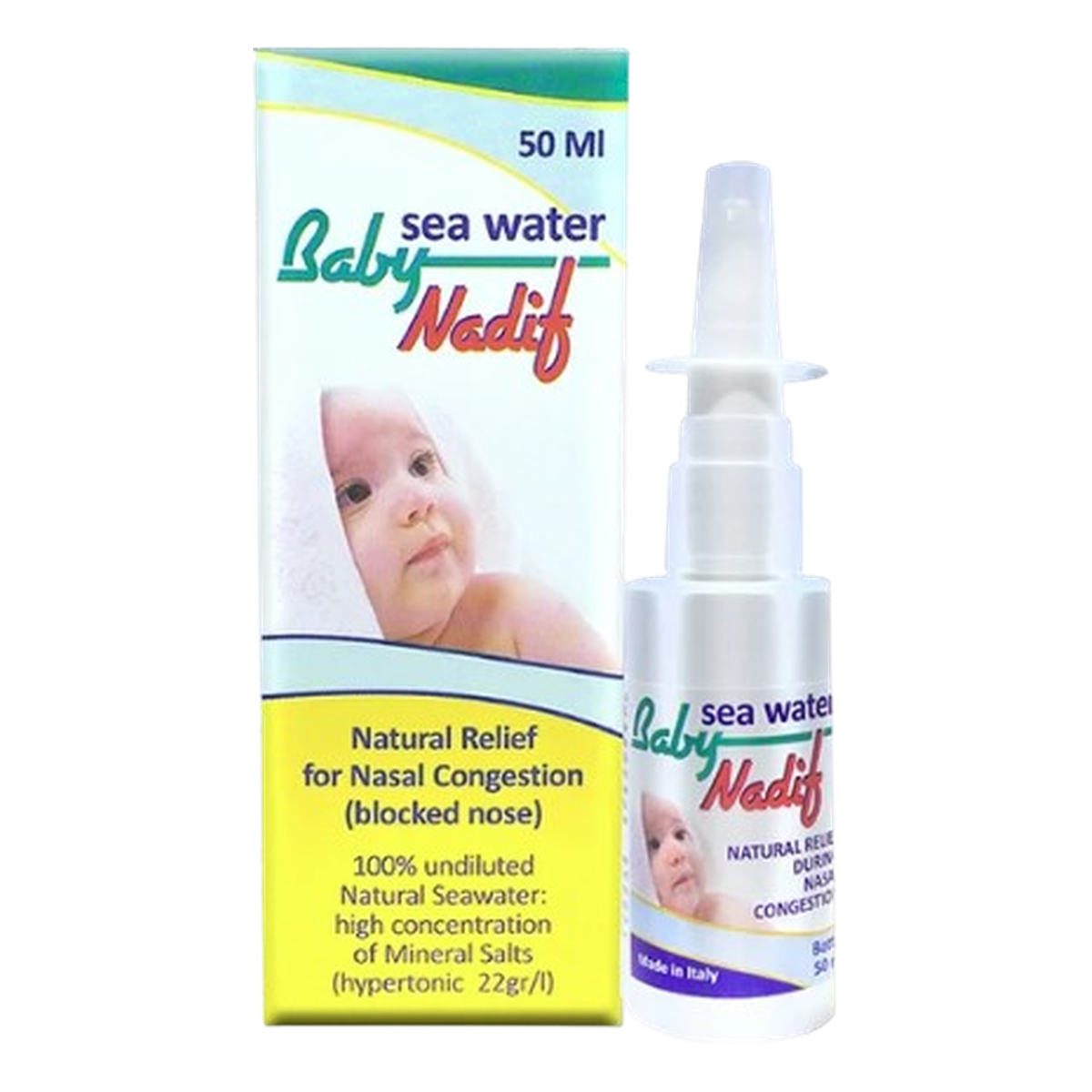 Baby Nadif Sea Water Nasal Spray - 50 ml